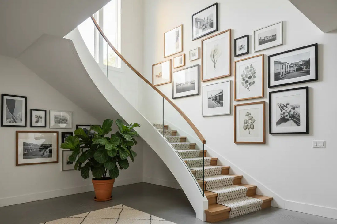 How to Create a Staircase Gallery Wall