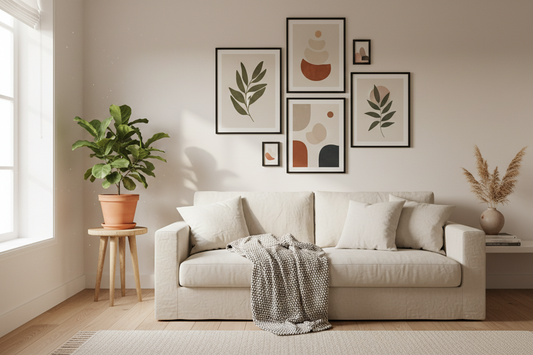 How to Decorate Small Spaces with Canvas Wall Art