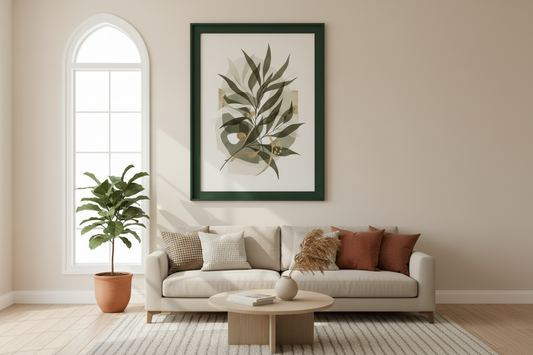 How to Hang Framed Canvas Wall Art