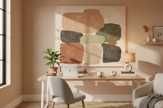 Canvas Wall Art in the Workspace: Productivity and Inspiration