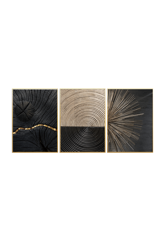 CP016 Wood-Like Pattern Canvas Prints Wall Decor