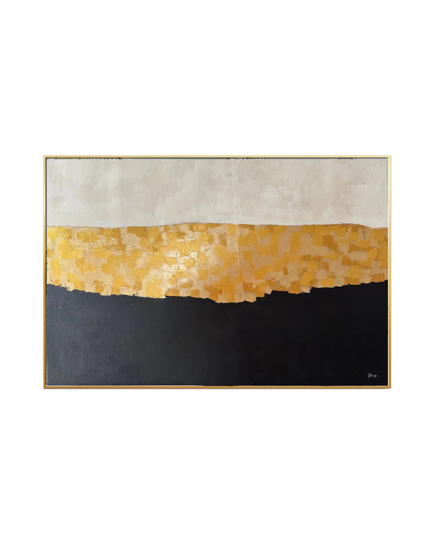 "Horizon of Light" Original Hand-Painted Canvas Wall Art by Skye