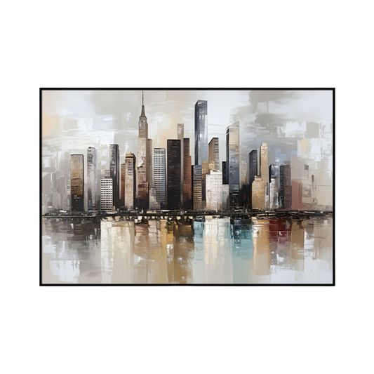 CP173 Cityscape Print Wall Decor