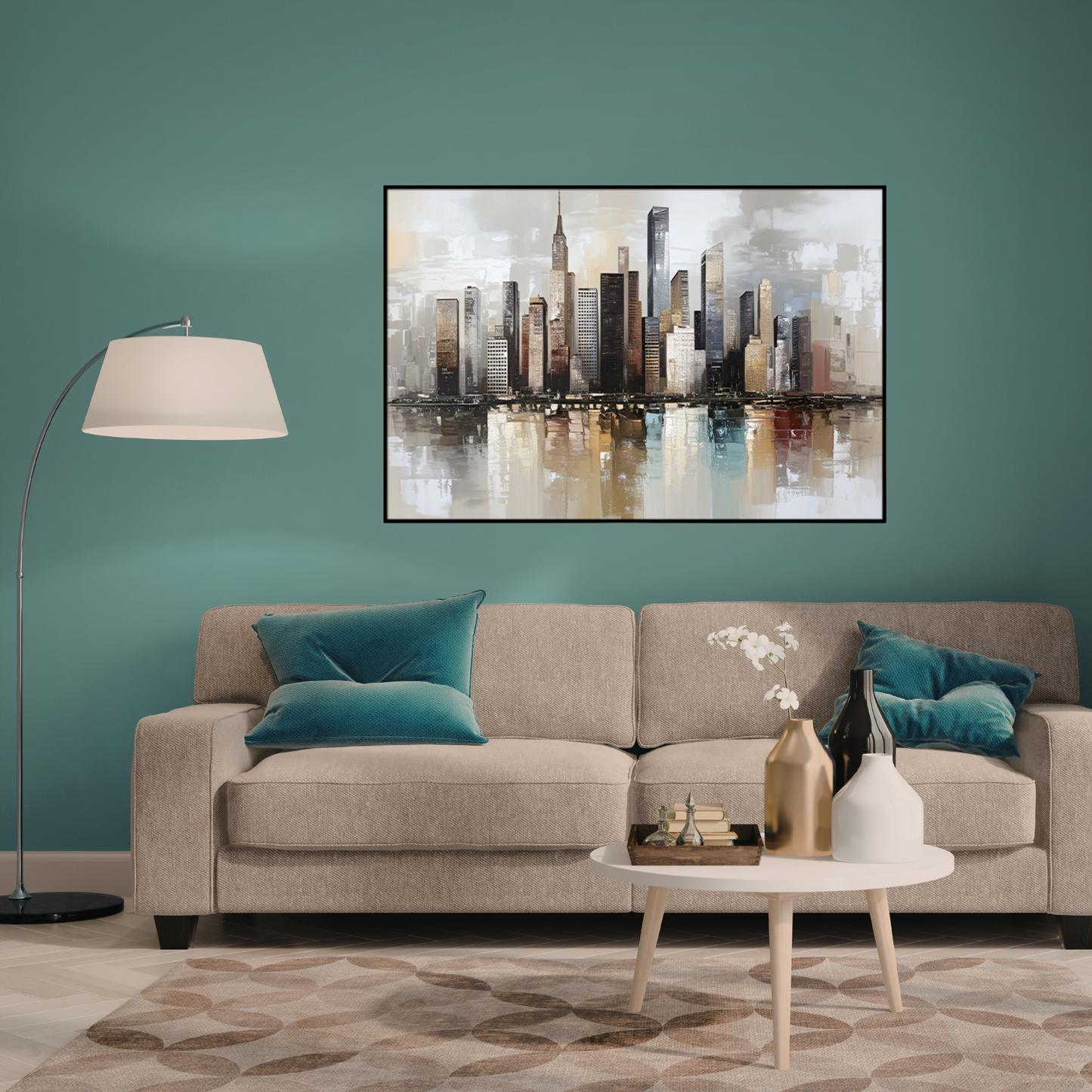 CP173 Cityscape Print Wall Decor
