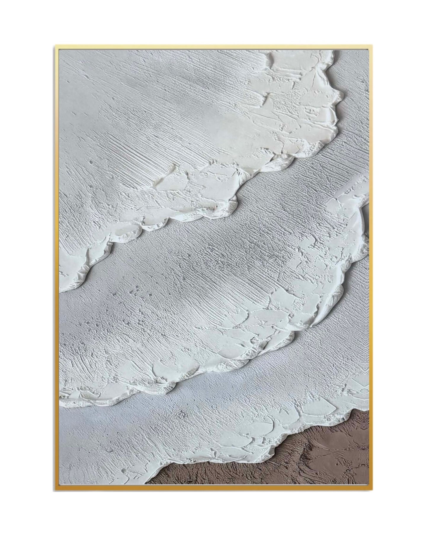 Muted Mauve and Earthy Taupe Abstract Triptych Canvas Print Wall Art | CP217