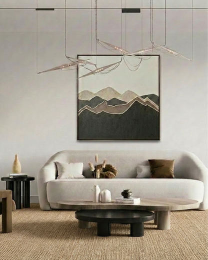 "Quiet Layers" Original Hand-Painted Canvas Wall Art by Skye