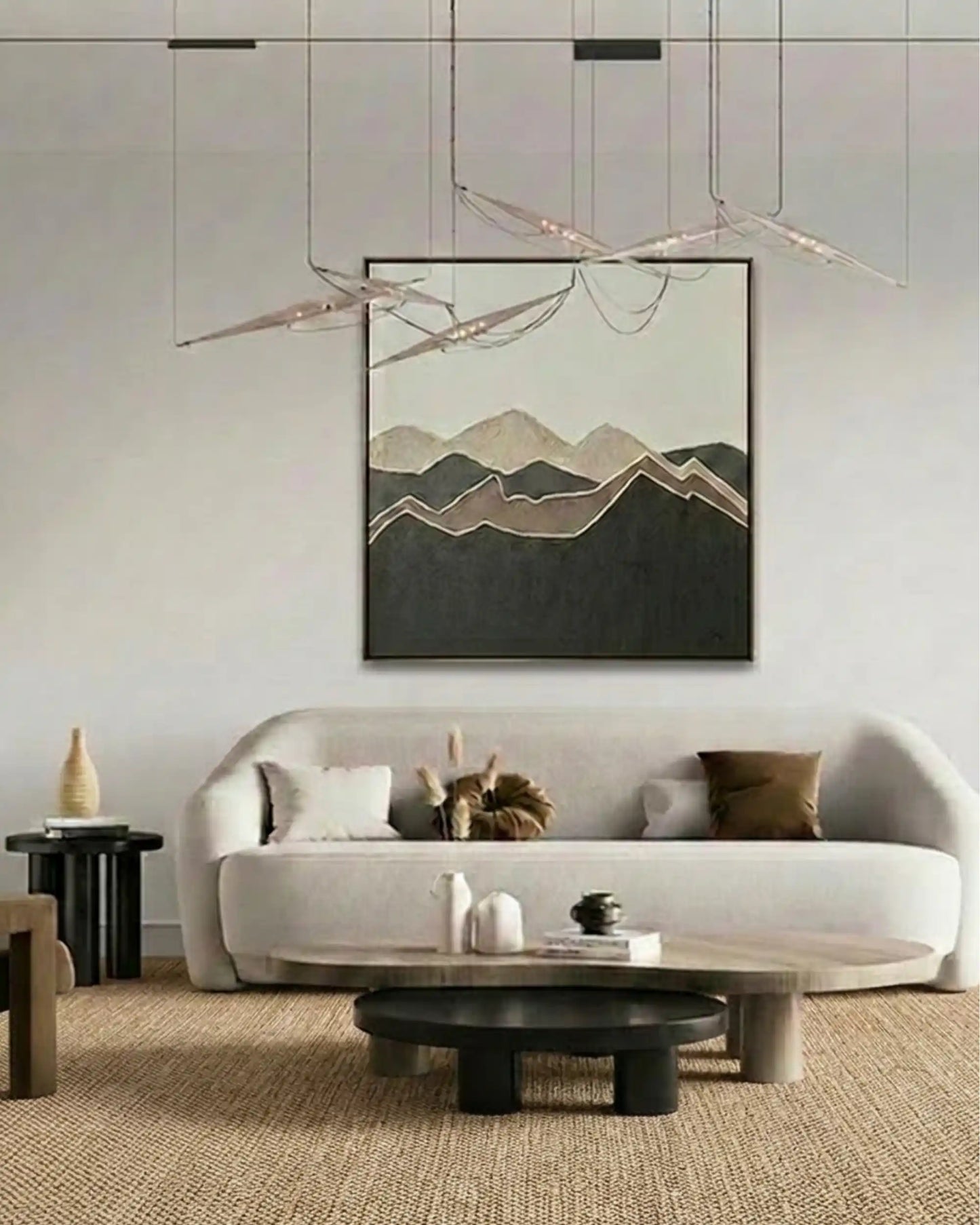 "Quiet Layers" Original Hand-Painted Canvas Wall Art by Skye