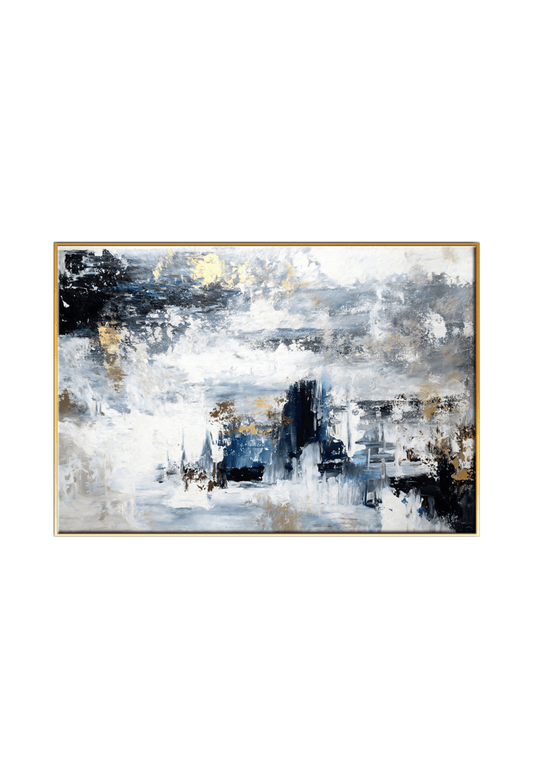 CP108 Monochromatic Abstract Canvas Print Wall Decor