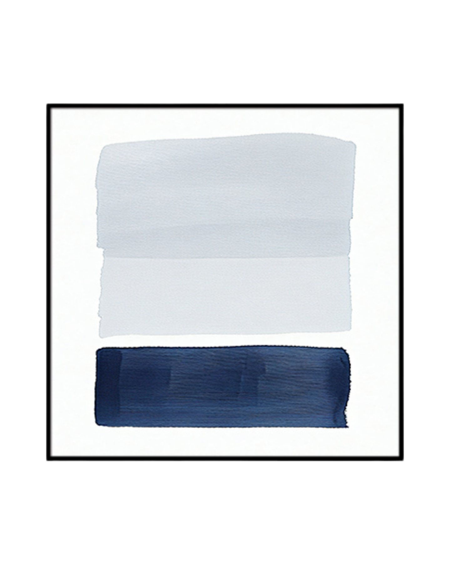 Navy Blue and White Abstract Canvas Print Wall Art | CP193