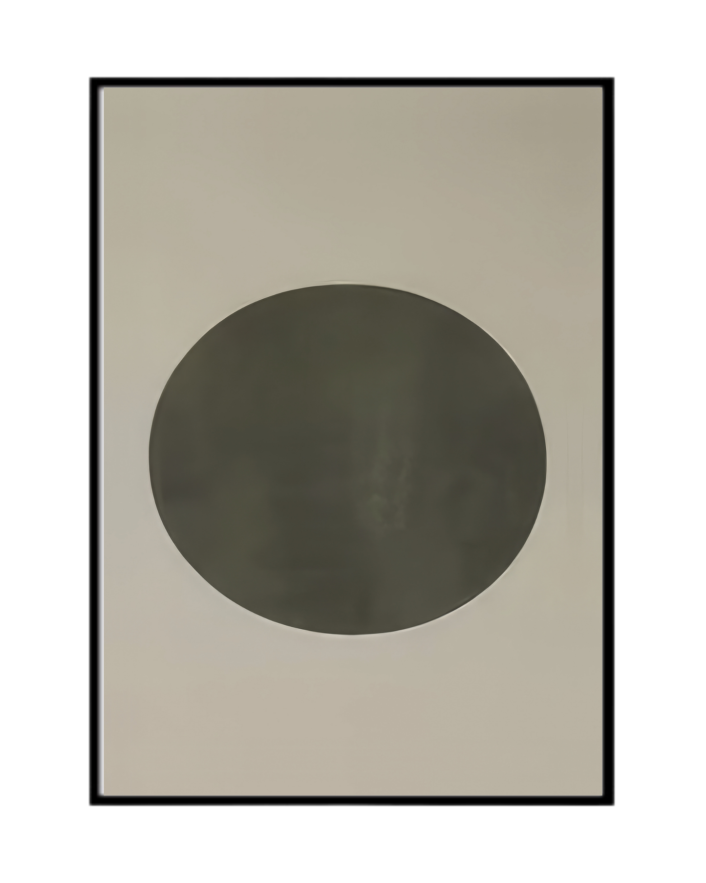 Taupe and Sage Geometric Abstract Canvas Print Wall Art | CP197
