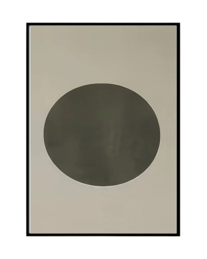 Taupe and Sage Geometric Abstract Triptych Canvas Print Wall Art | CP197