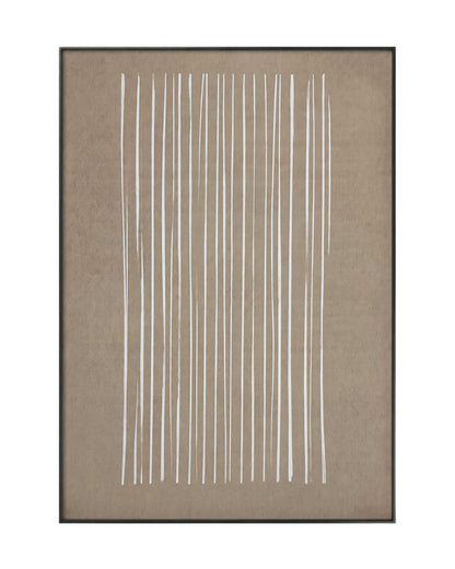 Tan Beige and White Wabi-Sabi Triptych Canvas Print Wall Art | CP220