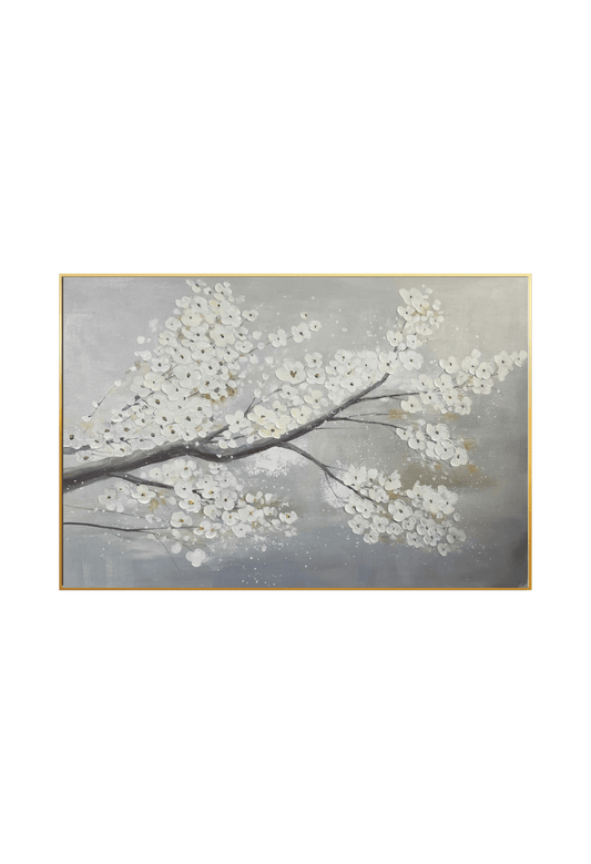 HP047 Cherry Blossoms Hand-Painted Wall Decor