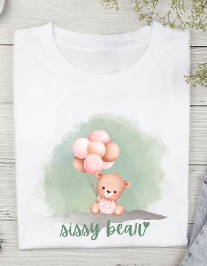 Family T-Shirt Set with Bear Designs